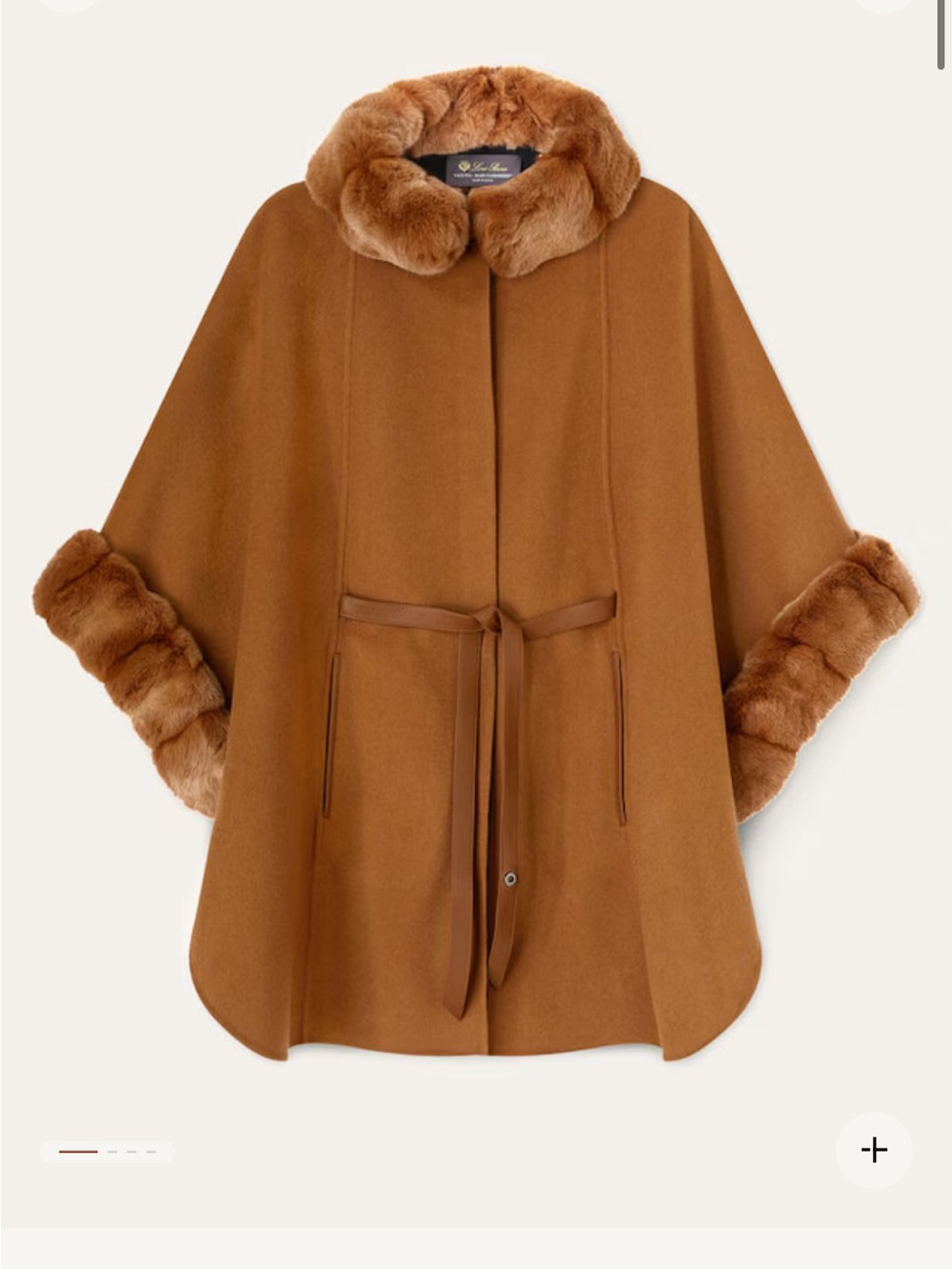 NWT 2025 Loro Piana Vicuña Salzburg Cape One size